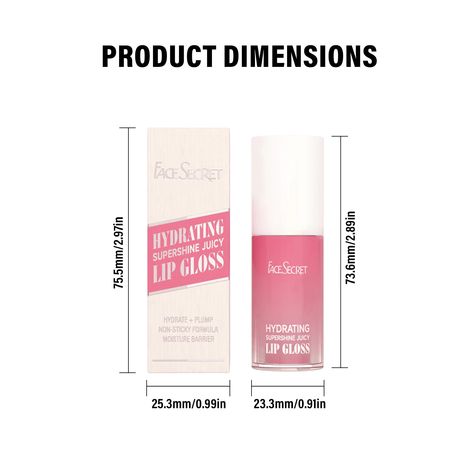 Jelly Lip Oil Lip Gloss Moisturizing Plumping Lip Balm Lip Combo Natural Fruit Color Light Beige Lip  Long-lasting Makeup