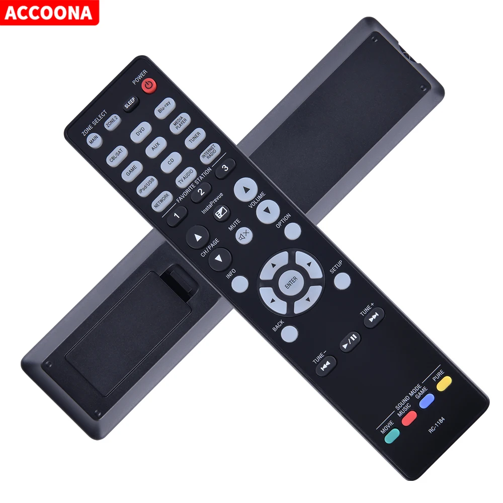 RC-1184 Remote Control for Denon AV Receiver AVR-X3000 AVRX3000