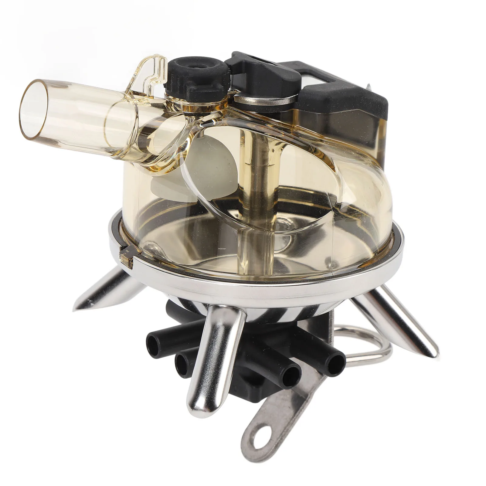 Cow Milk Collector 300ml Milking Claw Cluster with Stainless Steel Base & Transparent Cover Suitable Durable and easy to operate