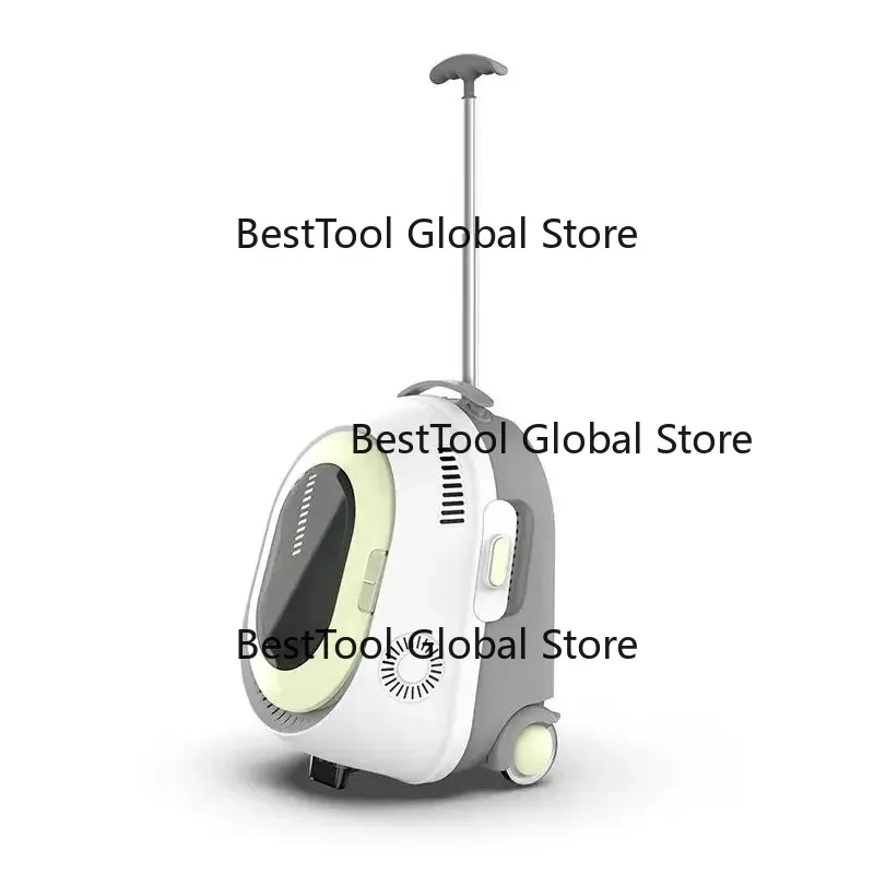Cold Fog Air Conditioner C-at Backpack Out Po-ble C-at Dog Carrier Travel Bag Case Breathable Pet Backpack Pull Rod Box