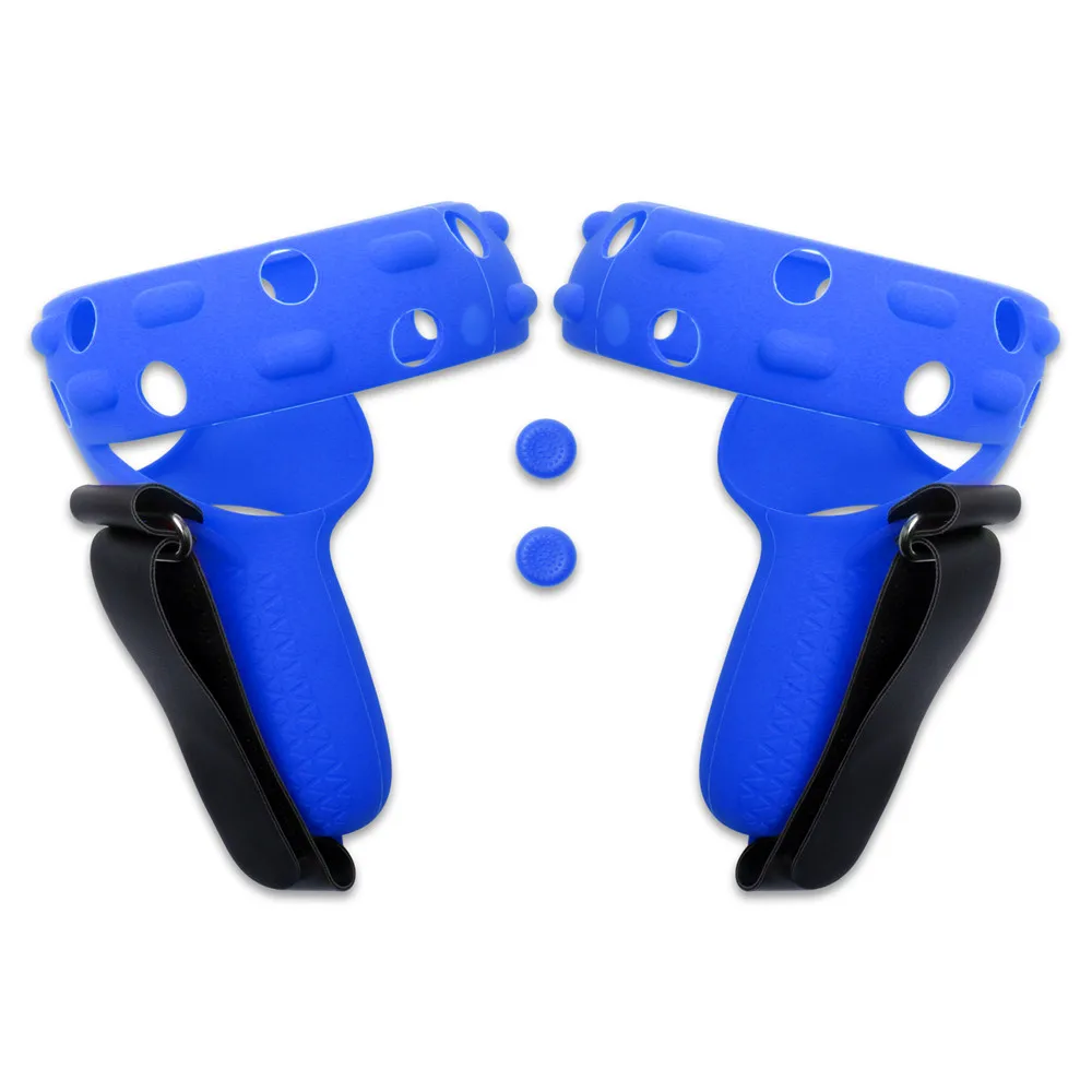 1Pair Soft Silicone Protective Cover For Oculus Quest 2 Muti-Color Optional Anti-Scratch Adjustable Case For Oculus Quest 2 Part