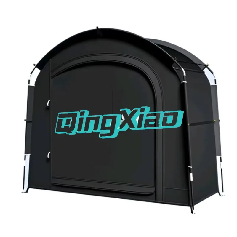 Large Space Outdoor Storage Tent Waterproof Windproof Easy Setup Portable Bike Shed For Bicycle Camping Equipment Organizer