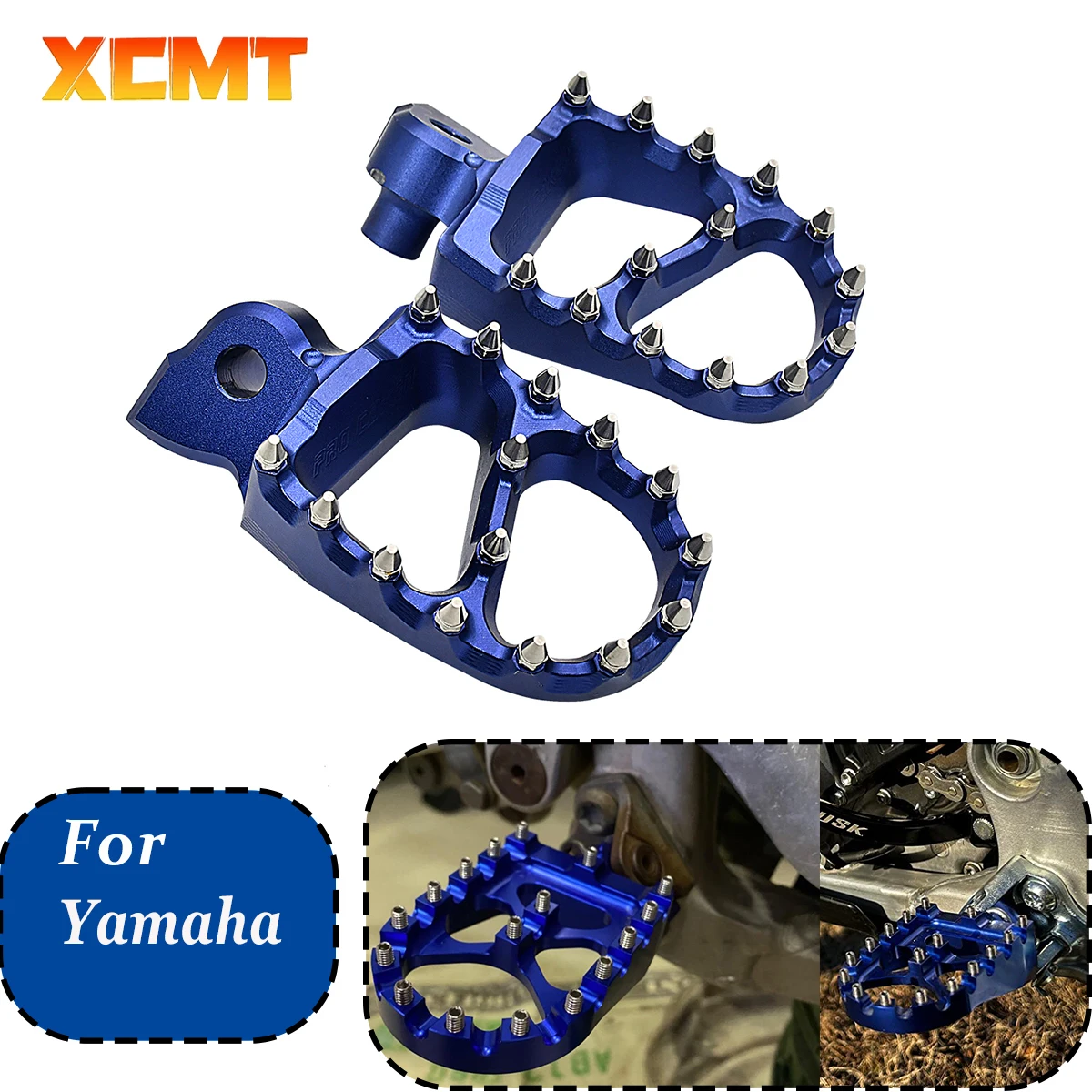 Motorcycle Foot Pegs Rests Footrest Footpeg For YAMAHA YZ 65 85 125 250 250F 450F125X 250X 450FX WR250F WR450F Dirt Pit Bike