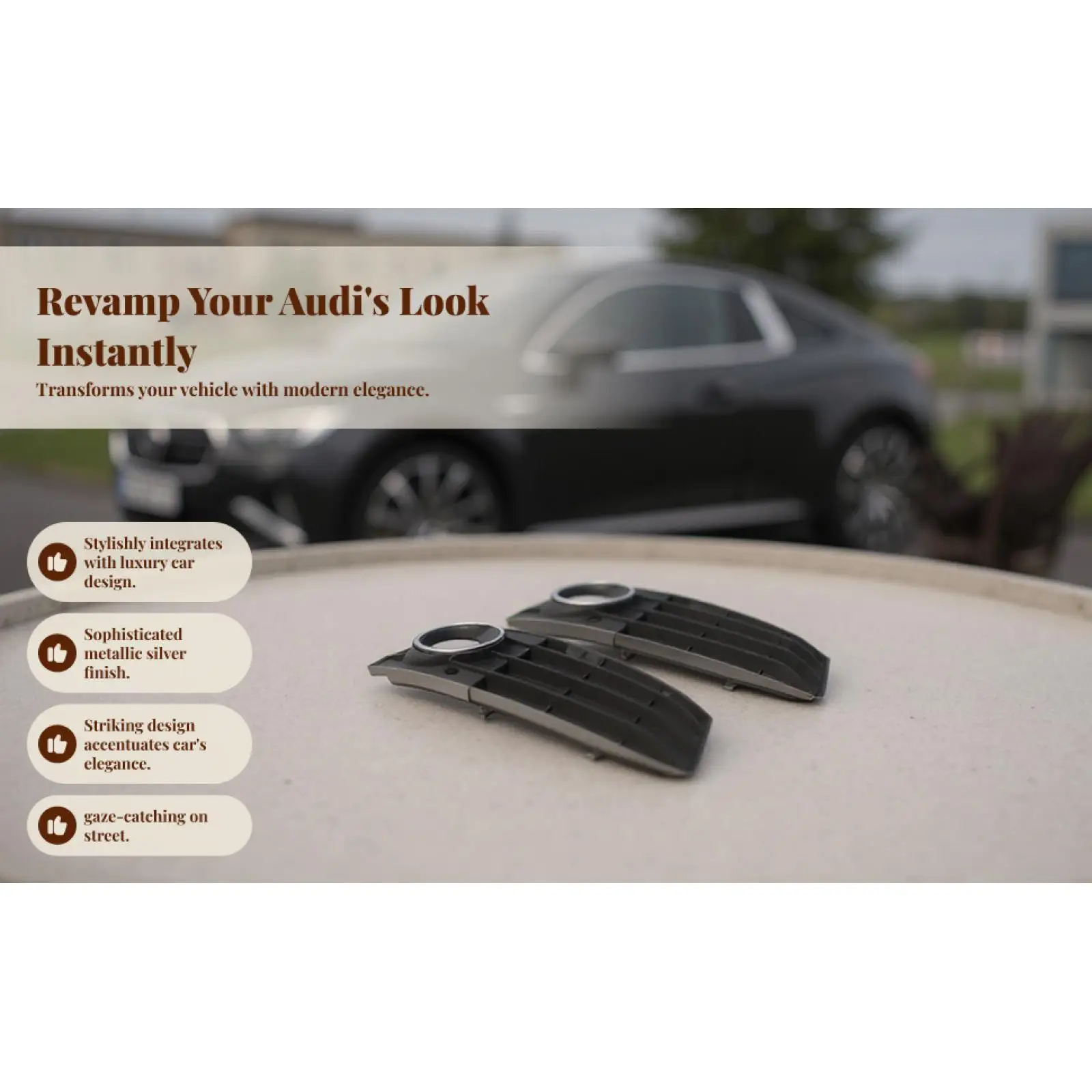 1 Pair Car Front Ho… - image