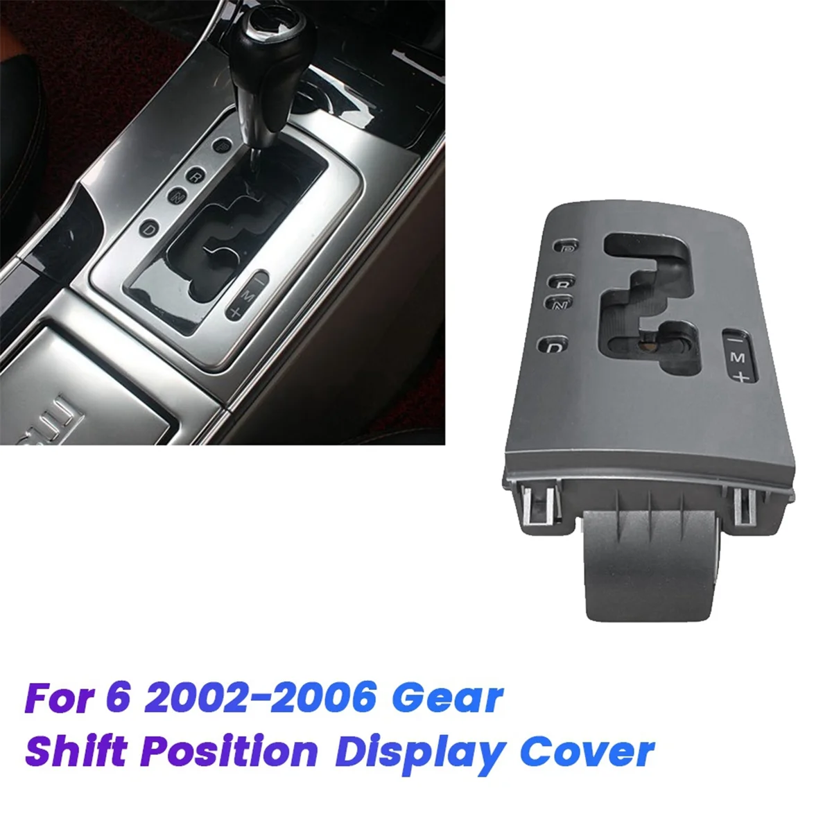 Gear Lever Indicator Panel Control Assy GJ6G-64-350 for Mazda 6 02-06 LHD Gear Shift Position Display Cover