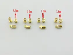 5pcs SMA female jack solder PCB clip 0.8mm 1.0mm 1.2mm 1.6mm ge mount RF connector adapter