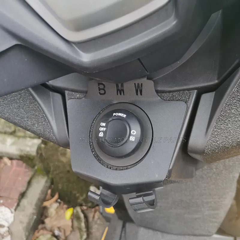 Suitable for BMW C400GT modification starter protection cover, protective shell, keyhole waterproof shell, protective cover - Image 3