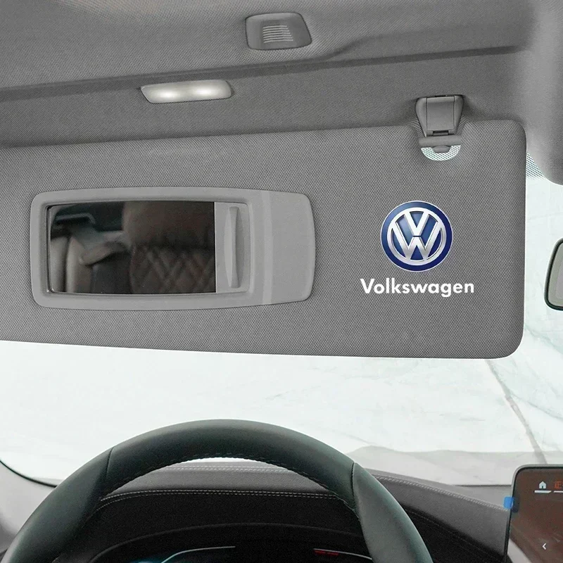Car Emblem Logo Decorative Stickers Badge Deca lFor Volkswagen VW Golf 4 5 6 7 Jetta Polo Caddy GTI Bora MK7 Beetle Passat b6 view 6