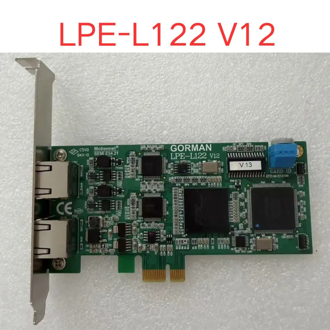 Second-hand test OK LPE-L122 V12 Motion Control Card Fast Shipping
