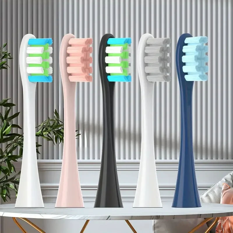 

4/8PCS Replacement Brush Heads for Oclean X/ X PRO/ Z1/ F1/ One/ Air 2 /SE/Flow DuPont Soft Suitable Vacuum Bristle Nozzles