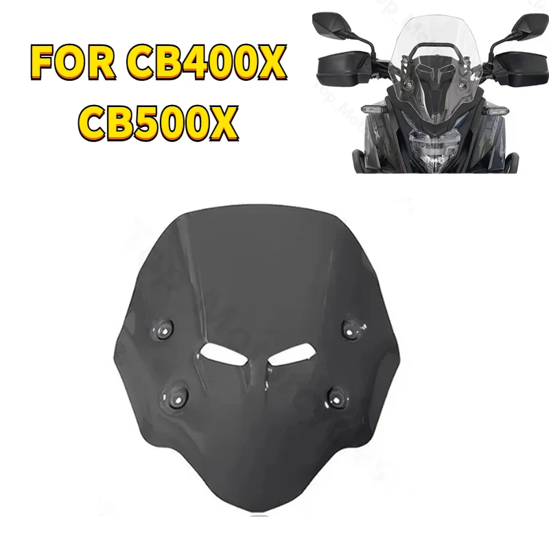 

Screen For Honda CB400X CB500X Motorcycle Sport Windshield Windscreens Wind Deflectors Viser Visor Black CB 400X CB 500X
