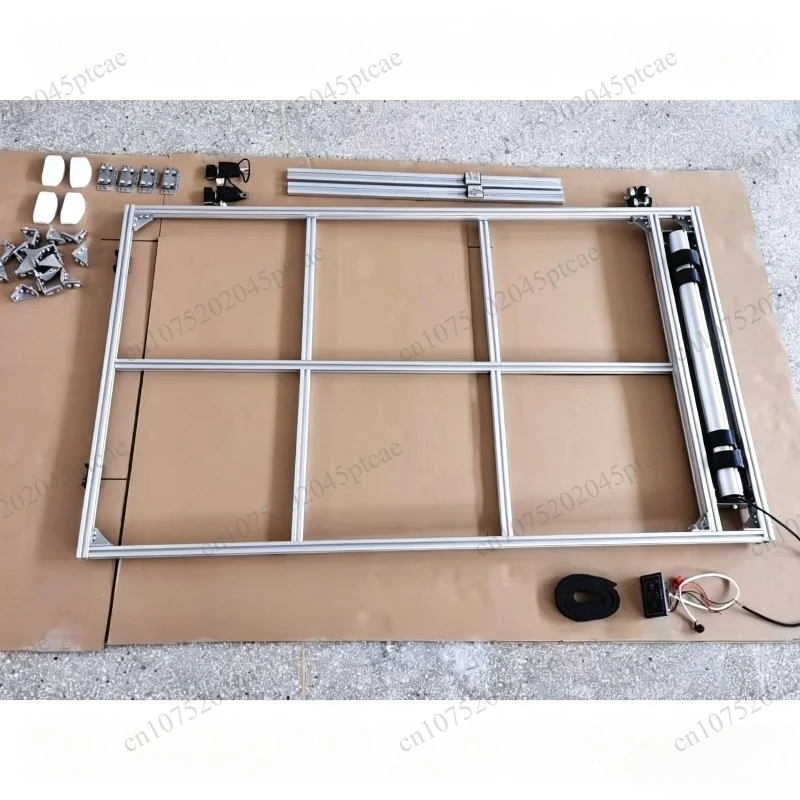 Durable aluminum bed lifting accessory components for RV campers' modification