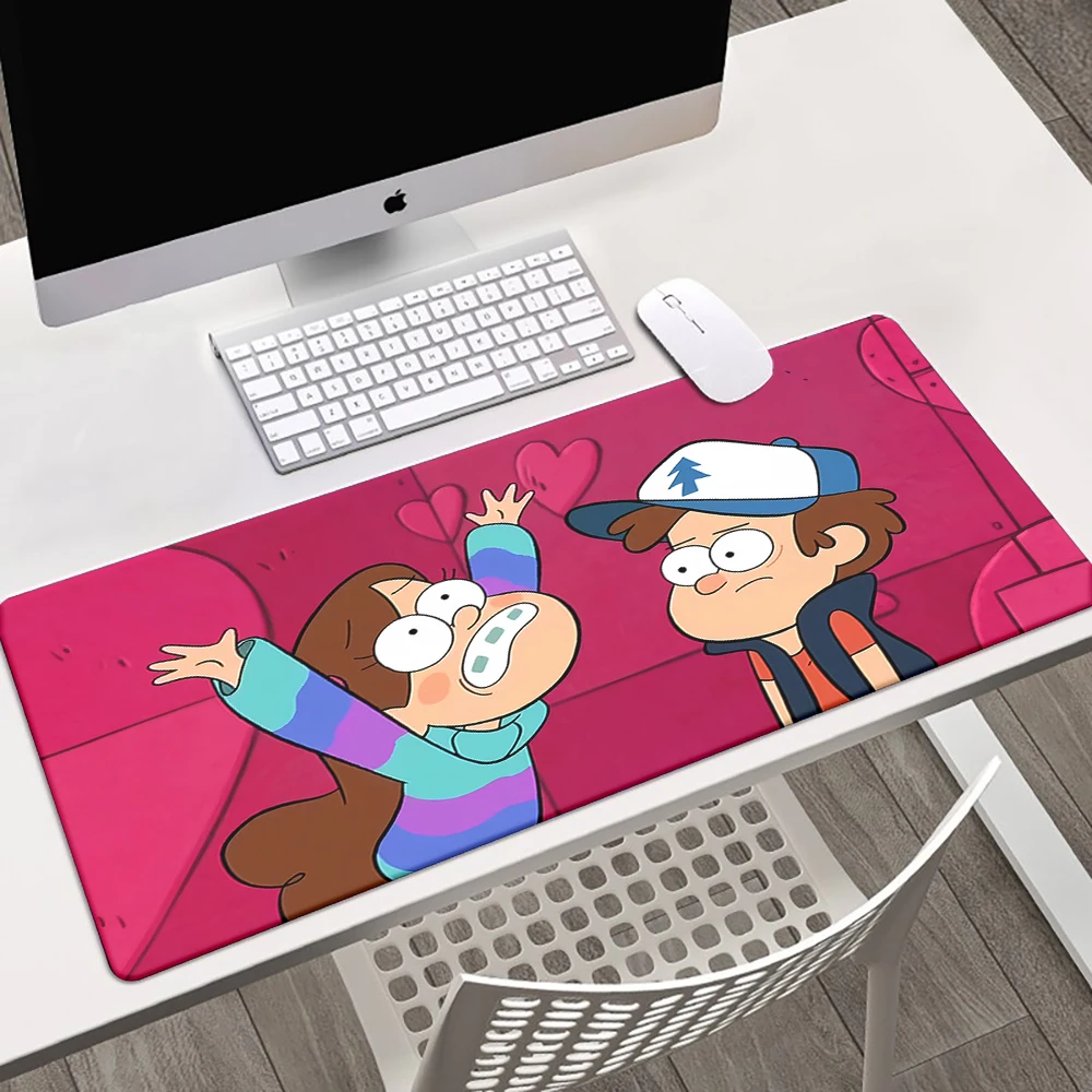 Large Mousepad XXL Gravity Falls Mouse Pad Keyboard Gaming Accessories Mouse Mats Game Office Computer  Gamer Laptop Desk Mat