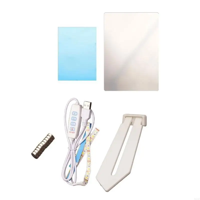

Y08C Easy to Use Light Painting Frame Mold Set Reusable Picture Photo Frame Moulds Great for Home Wedding and Festive Gifts