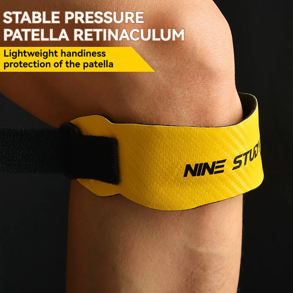 Adjustable Patella Knee Strap Knee Brace Patellar Tendon Stabilizer Support Band for Soccer Basketball Running Jumper Gym Squat