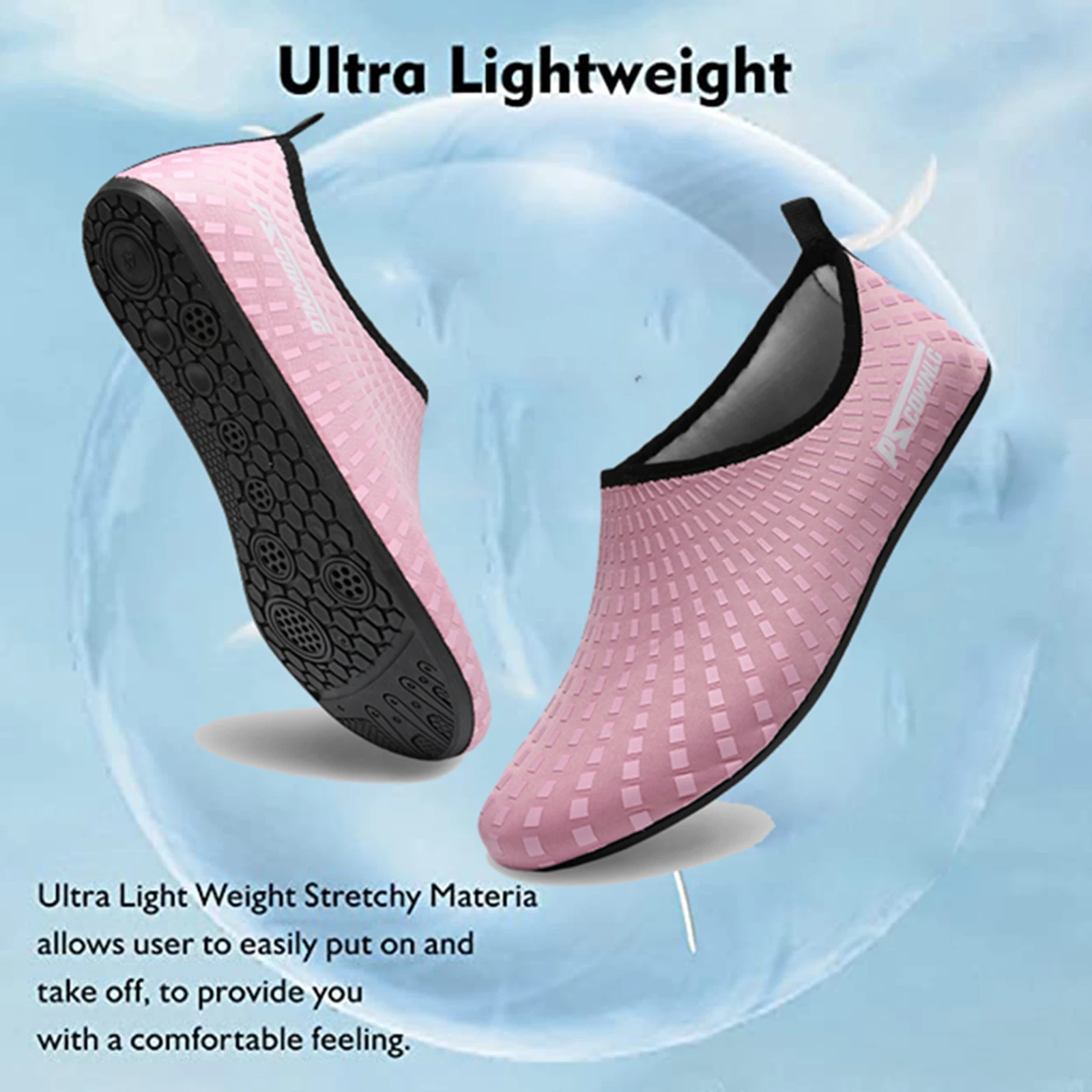 Water Non-Slip Sneaker Shoes Swimming Diving Socks Summer Beach Flat Snorkeling foot shoe cover Seaside Sock Slipper Equipment
