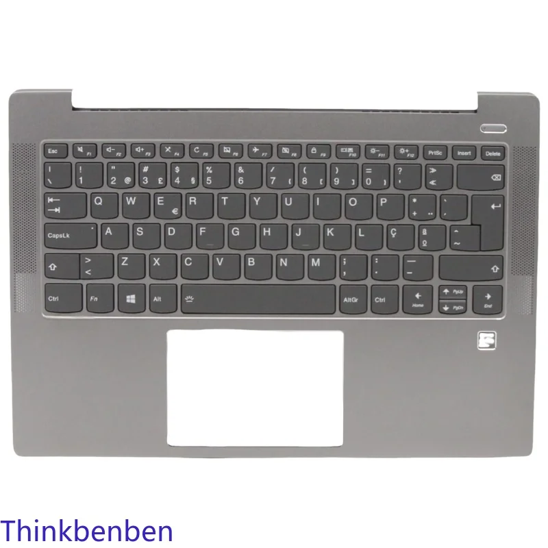 

PT Portuguese Grey Keyboard Upper Case Palmrest Shell Cover For Lenovo Ideapad S540 14 14IWL 14IML 14API 5CB0S17230