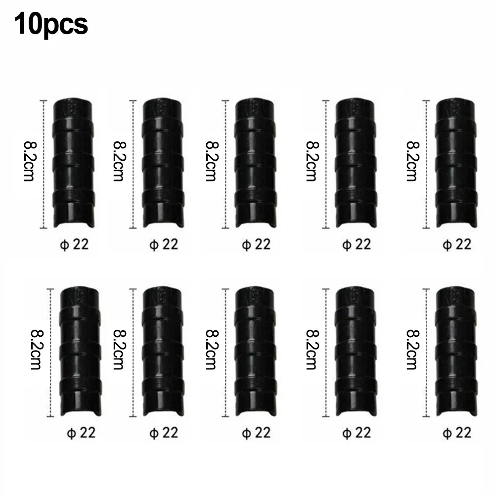 

Accessories Connector 10-Pack 22mm 25mm 32mm ABS+PC Anti Rust Black Greenhouse Frame Tubing Membrane High Quality