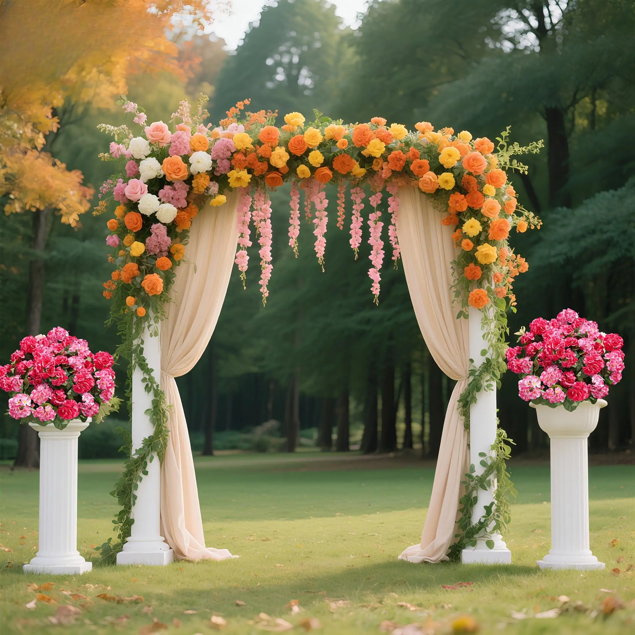 4 Bunches of Artificial Gerani - Home Office Romance avaliação e preço