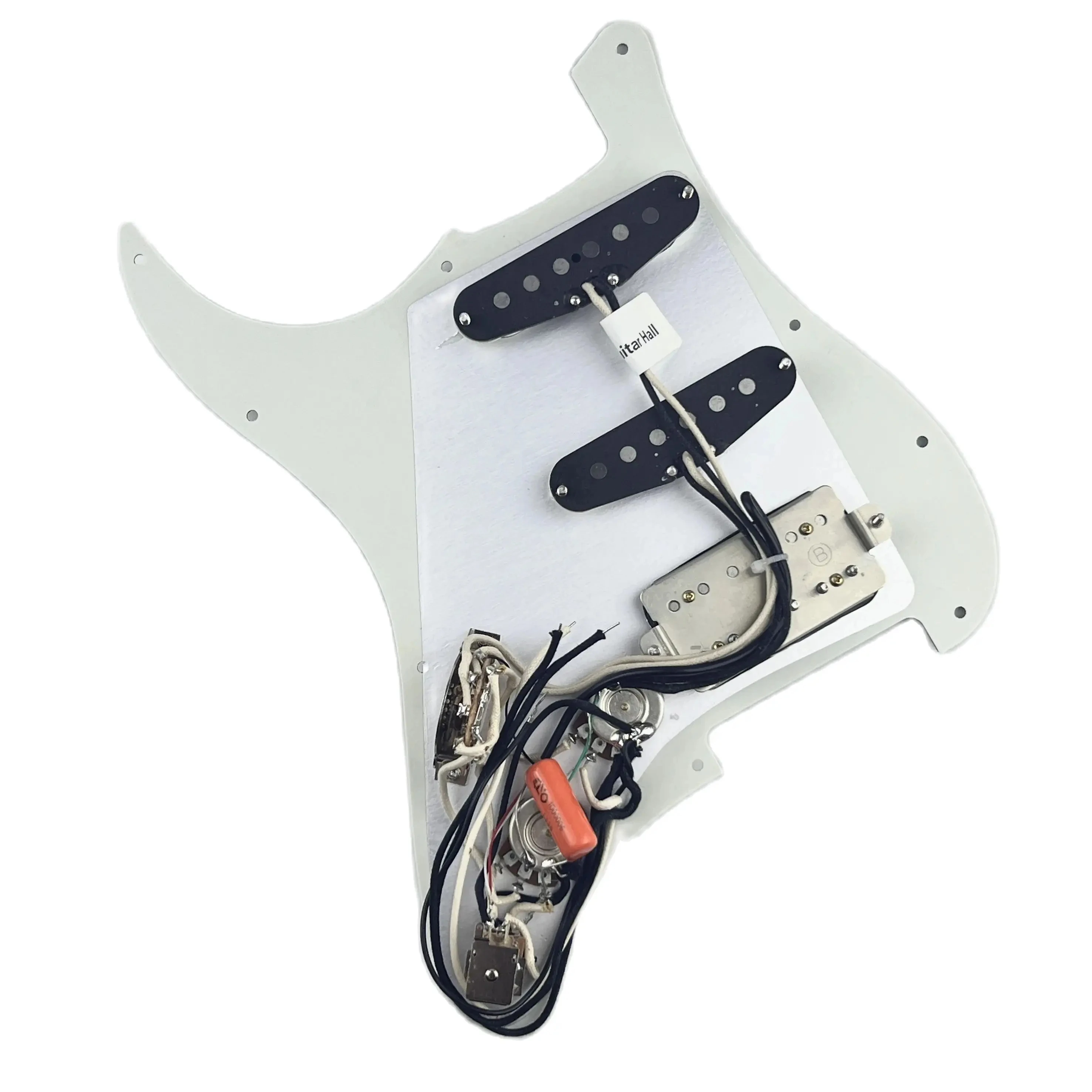 Alnico 5 Single Coil Pickup loaded Pickguard for ST Style Electric Guitar, ST V70, 60 Pickup for ST Guitar