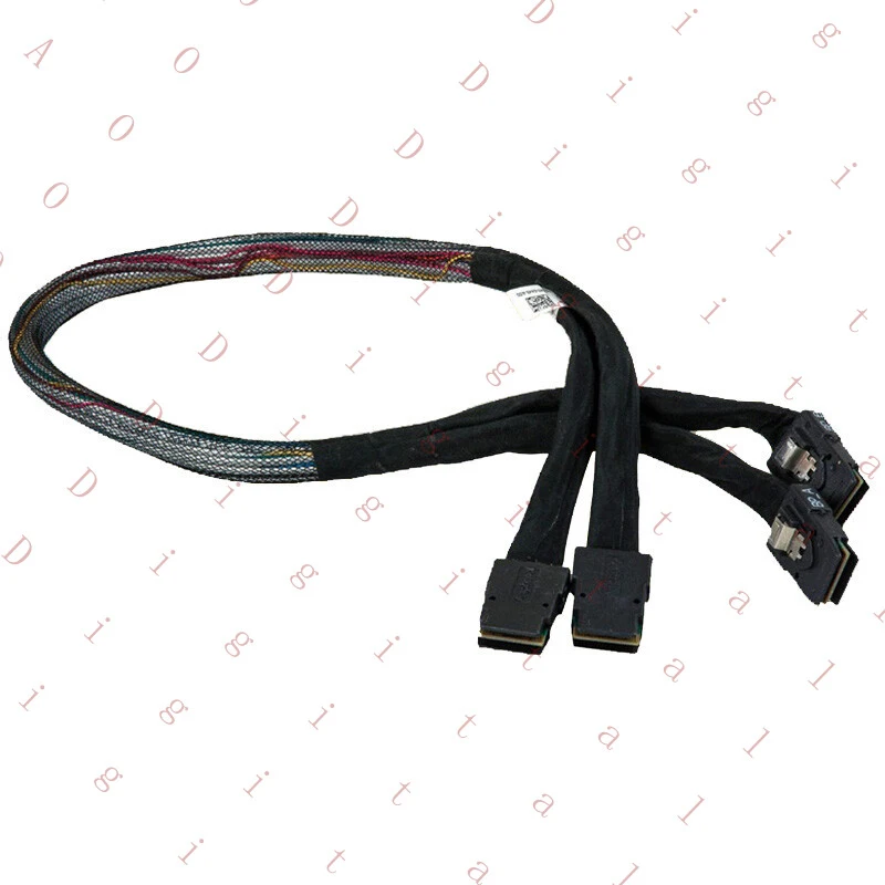 

WW For Dell T320 array card backplane hard disk cable 3.5 8HDD SAS DJXH7 0DJXH7