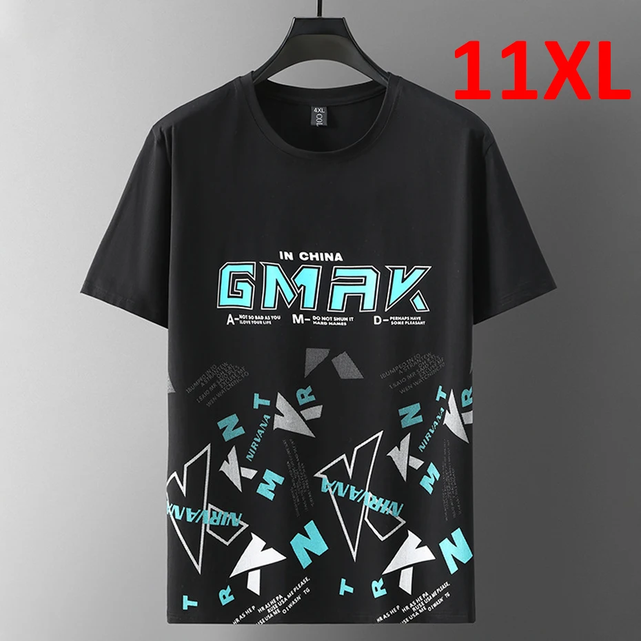 

Мужская футболка с коротким рукавом, размеры до 10XL