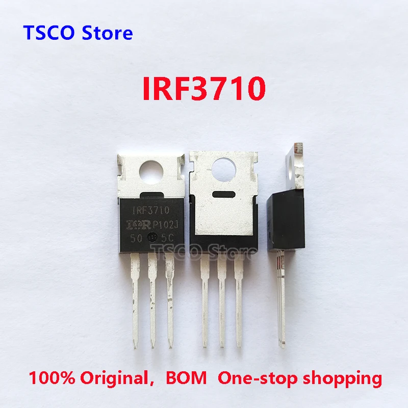 (10piece/LOT)  IRF3710     100% New Origiail 59A 100V MOS