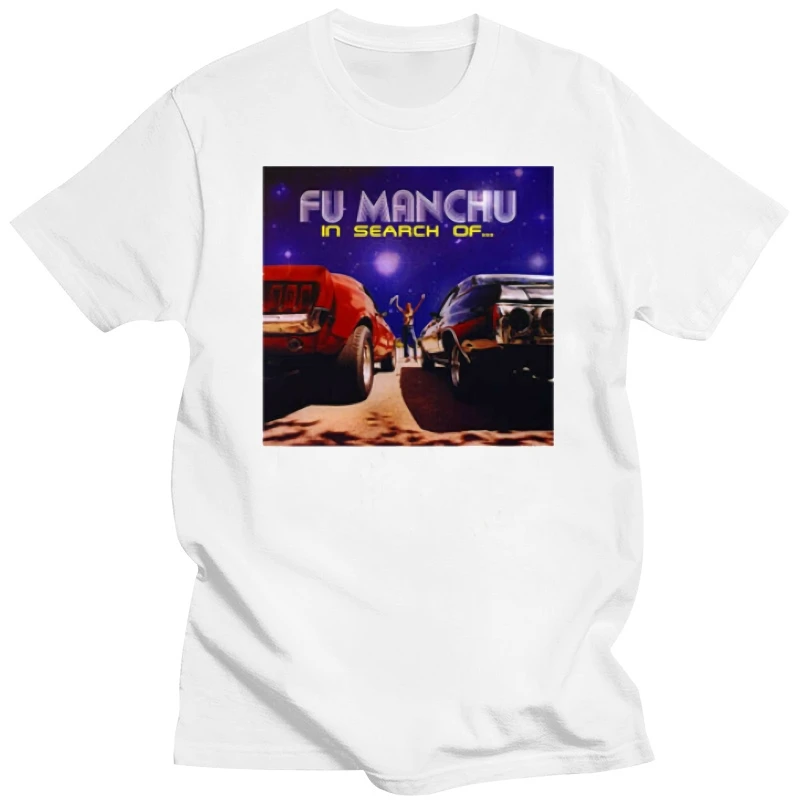 New Fu Manchu Eatin' Dust Rock Band Men'S T-Shirt Black White S-2Xl B Confortable Tee Shirt