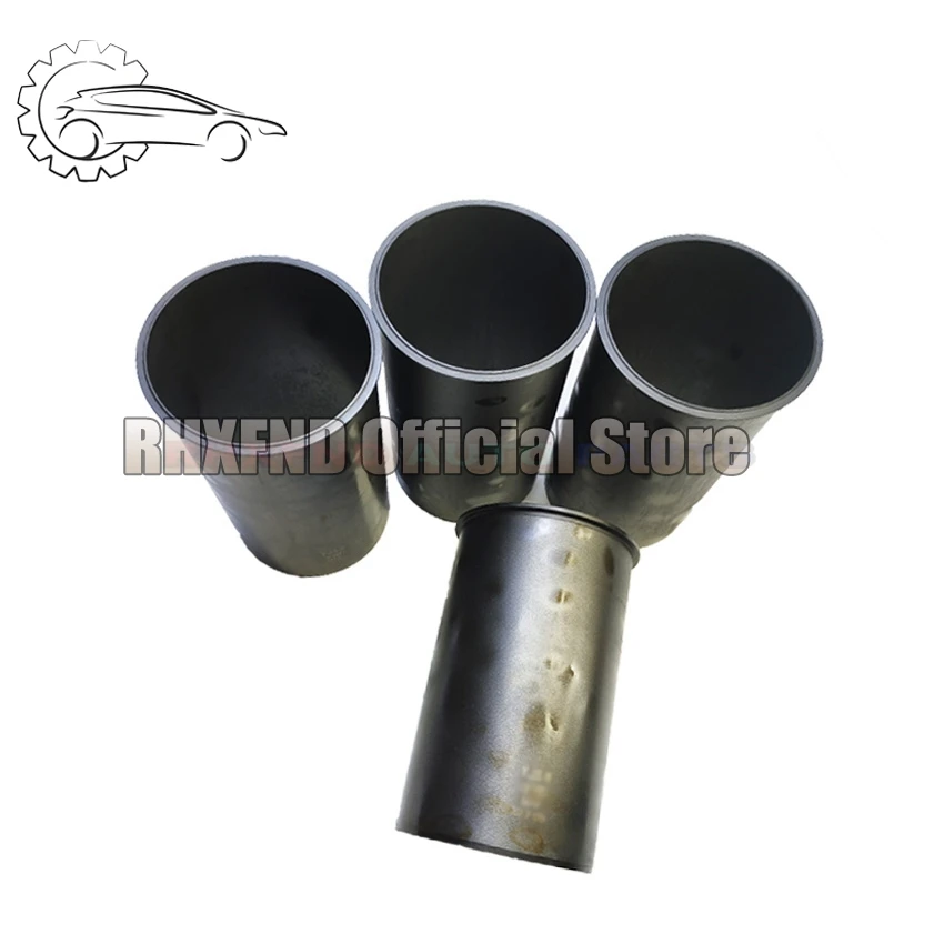 4PCS J2 Engine Cylinder Liner For Kia Pregio Bongo Besta GS K2700 2665cc 2.7D 8v 1998-