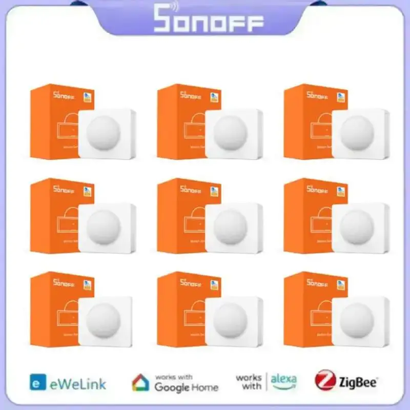 

SONOFF SNZB-03 Zigbee Smart ZigBee Датчик движения Датчик безопасности умного дома Работа с SONOFF ZBBridge через приложение EWeLink