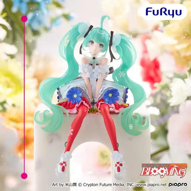 ジュダイオリジナル-フリュー-ボーカロイド-初音ミク-ヌードルストッパーフィギュア-ジャパンライブツアー2025-ブルーミングアクションフィギュアモデル