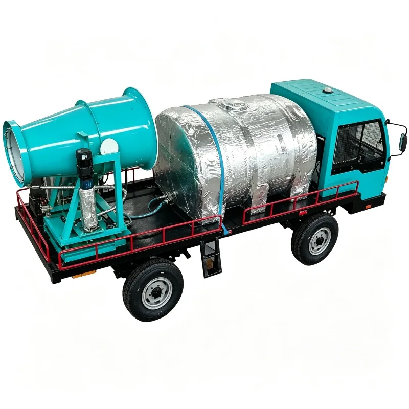 Small Portable Fog Cannon Machine Agricultural Mist Blower 20m Mist Cannon Dust Suppression for Garden Farm Use CE Certified