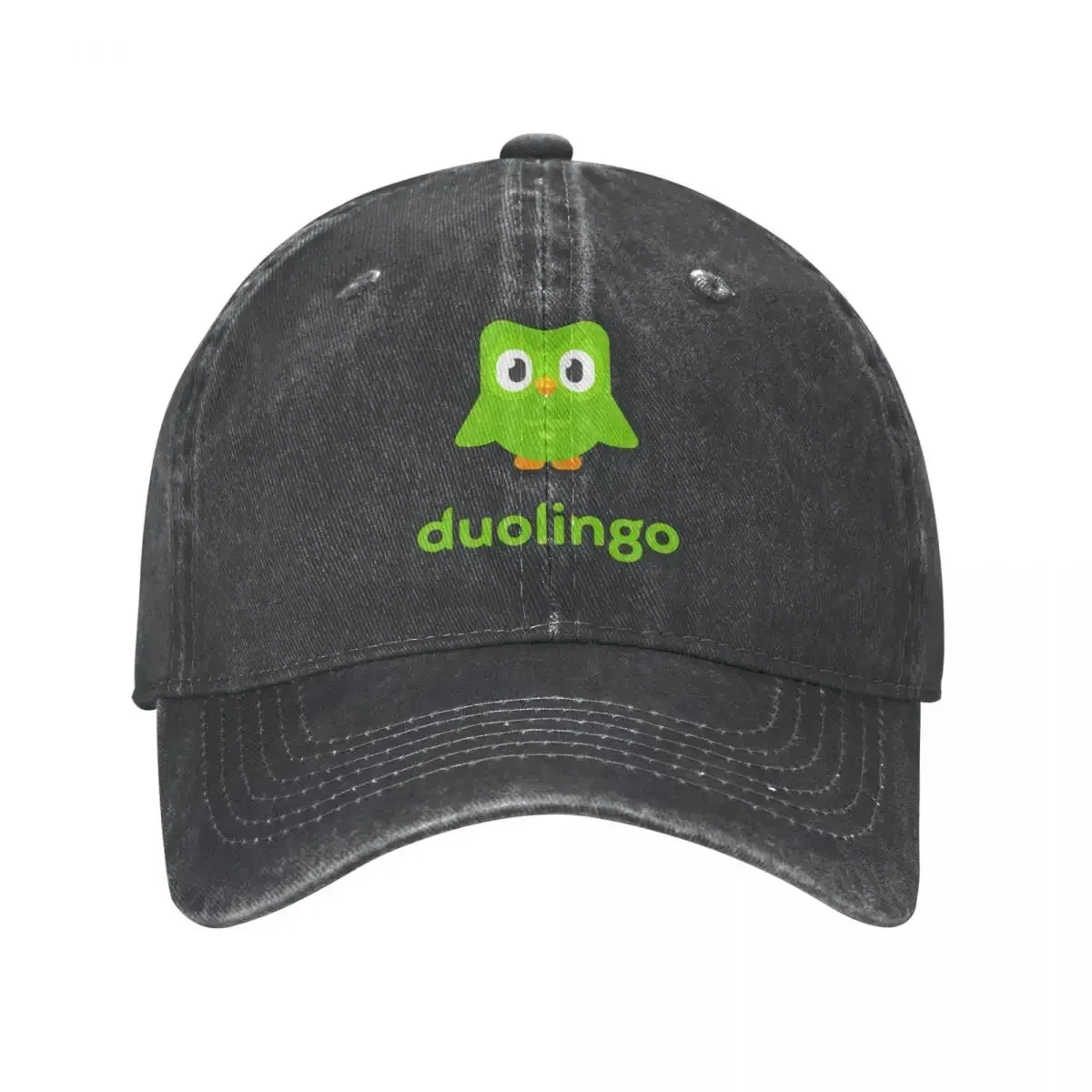 Fashion Duolingo Owl Duo Baseball Caps Unisex Distressed Washed  Hat Outdoor Summer Hats Cap