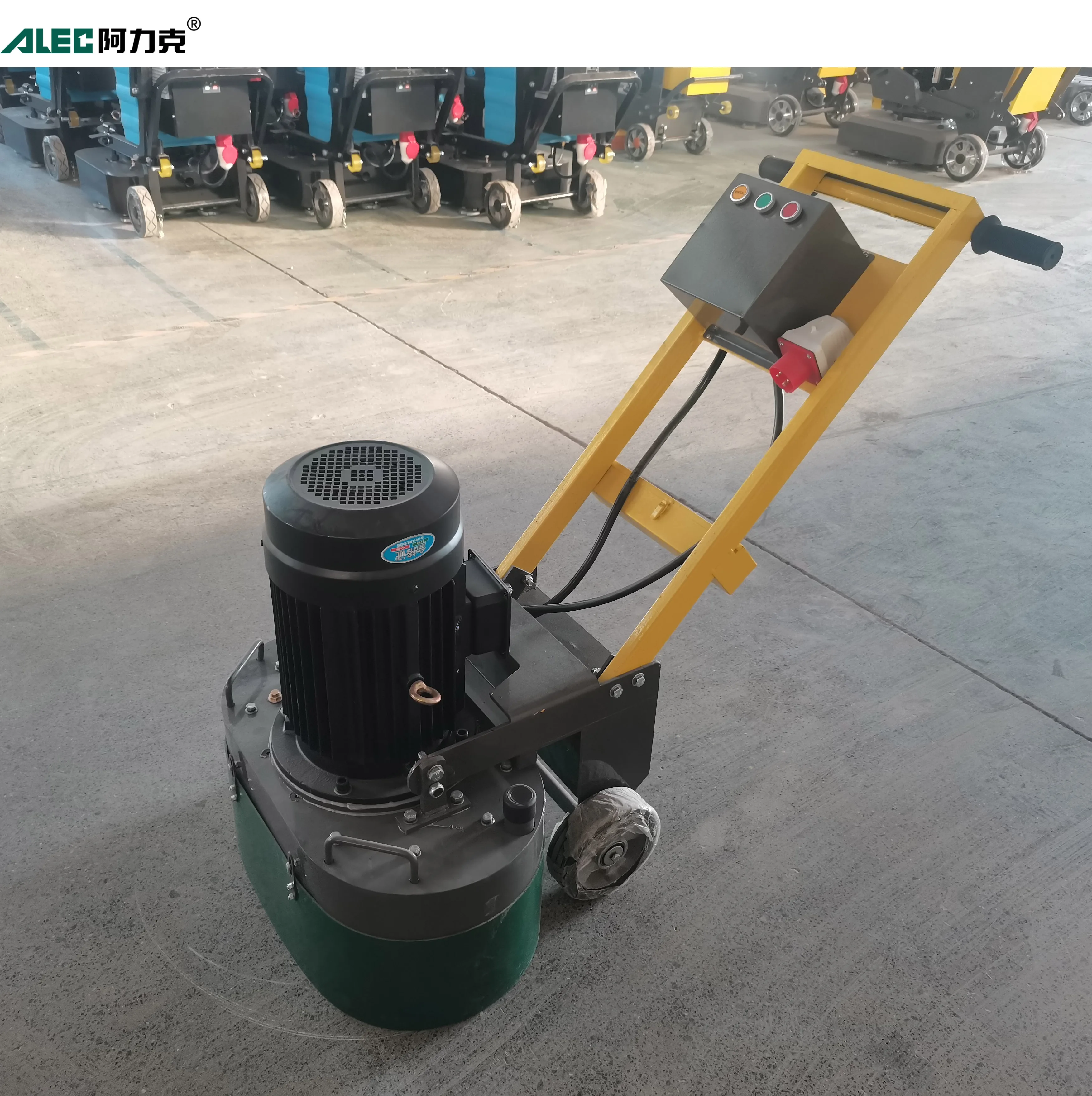 600mm 7.5KW 380V Double Disc Electric Floor Grinder For Philippine Concrete Flooring Project
