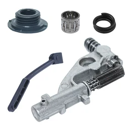 Oil Pump Pressure Line Kit for Husqvarna 455 Rancher 455E 460 461 ChainSaw Replace 544180104 537261501 & Worm Gear Oiler Pinion