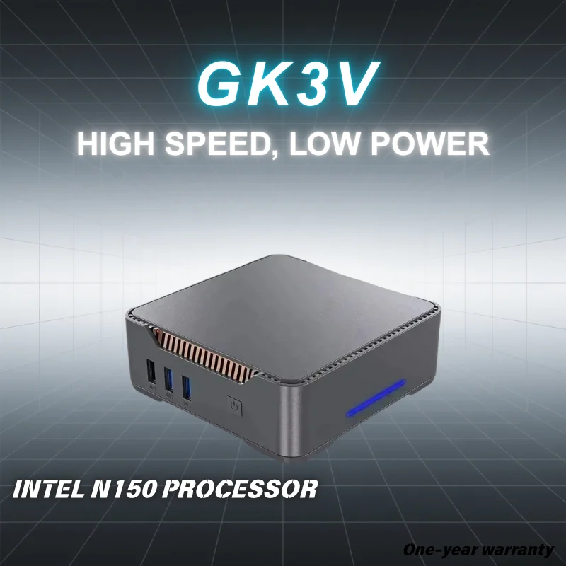SZBOX GK3V GK3 Plus ألدر ليك N100 Twin Lake N150 كمبيوتر صغير DDR4 SSD ويندوز 11 برو 16 جيجابايت 512 جيجابايت WIFI5 BT4.2 كمبيوتر ألعاب سطح المكتب