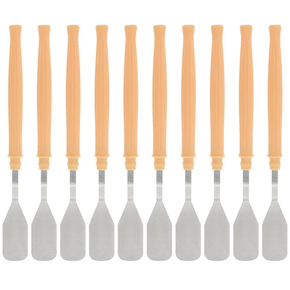 

12 Pcs Spatula Plastic Handle Oil Paint Painting Scrapers Scrapers Canvas Drawing Tool Drawing Tool Supplies