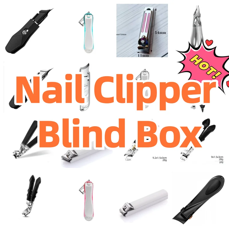 

Nail Clippers Cute Nail Clippers in A Mystery Box (Random Styles) – Nail Care Tool Set for Travel and Home Use