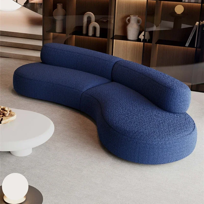 

Simple Soft Sofa Curved Relax Armless Reading Recliner Floor Sofa Sectional Lazzy Lounge Salon Meuble Furniture For Room