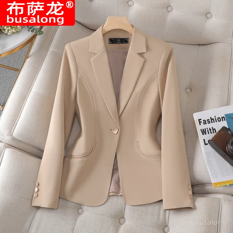 새로운 스타일리시 패션 정장 캐주얼 여성용 긴팔 프로페셔널 블레이저 포멀 재킷 워크웨어8305