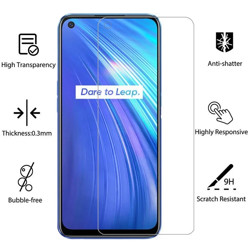 case for realme 6 cover screen protector tempered glass on realme6 coque bag 360 realmi reame relme ralme real me mi realmi6 6.5