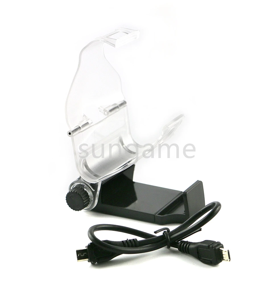 1 قطعة حامل هاتف تحكم لاسلكي قابل للتعديل غمبد خلية حامل لسوني بلاي ستيشن 4 PS4 قبضة اليد المحمول المشبك جبل