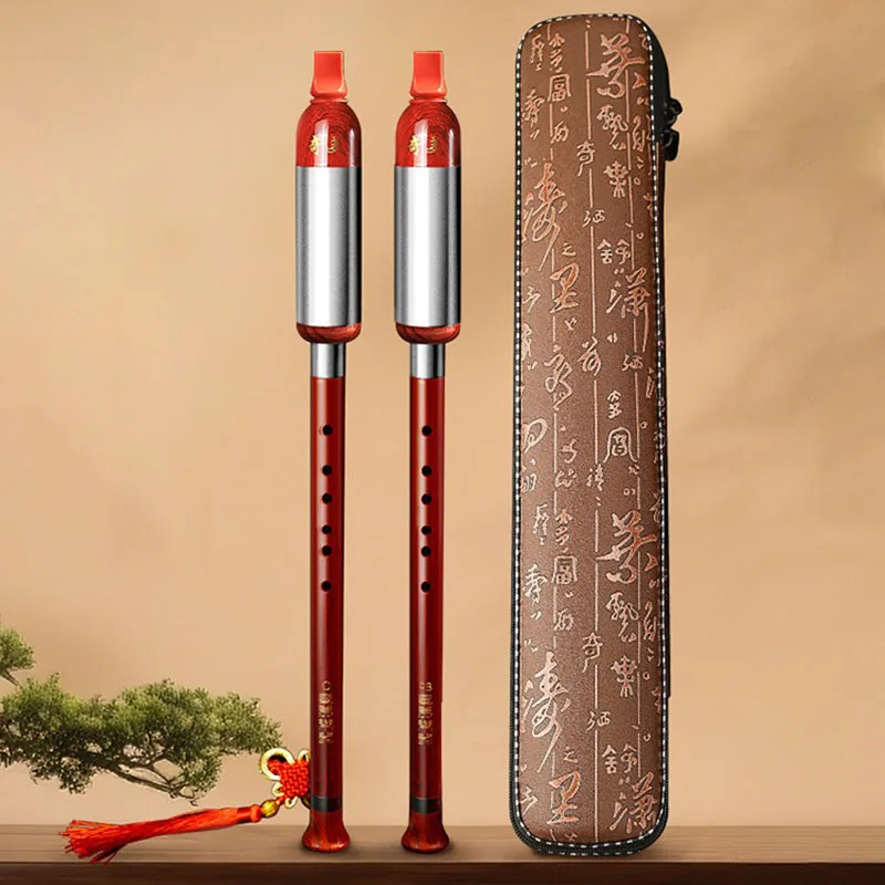 

Professional Bawu C/B-flat Key Chinese Vertical Flute Children Adult Playing Bawu Detachable Portable Folk Musical Instrument