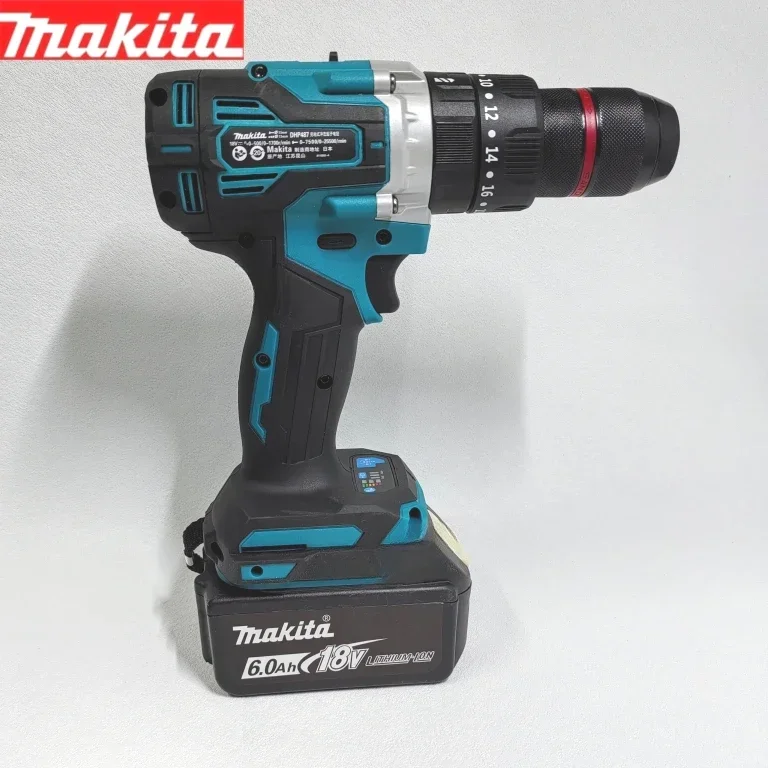 Mutian Dhp 487 13mm Electric Hand Drill 120n. M Three-Function Impact Drill Household Electric Screwdriver