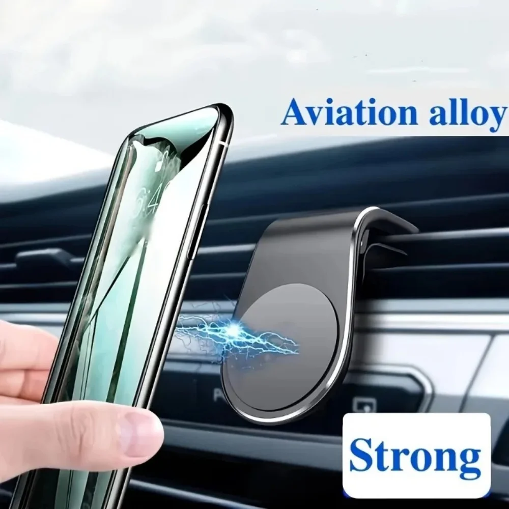 Universal Magnetic Air Vent Clip Car Phone Mount 360 Rotation Mobile Phone GPS Stand In Car For IPhone Samsung Huawei Smartphone