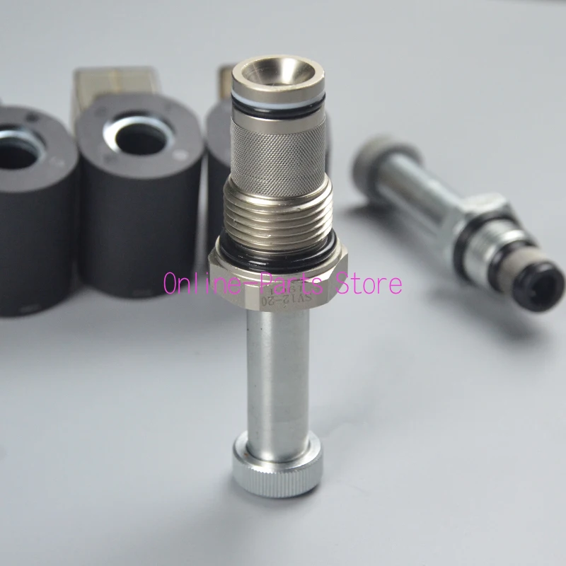 Two Position Normally Closed Thread Plug-in Electromagnetic Hydraulic Valve DHF12-220 SV12-20 LSV12-2NCP