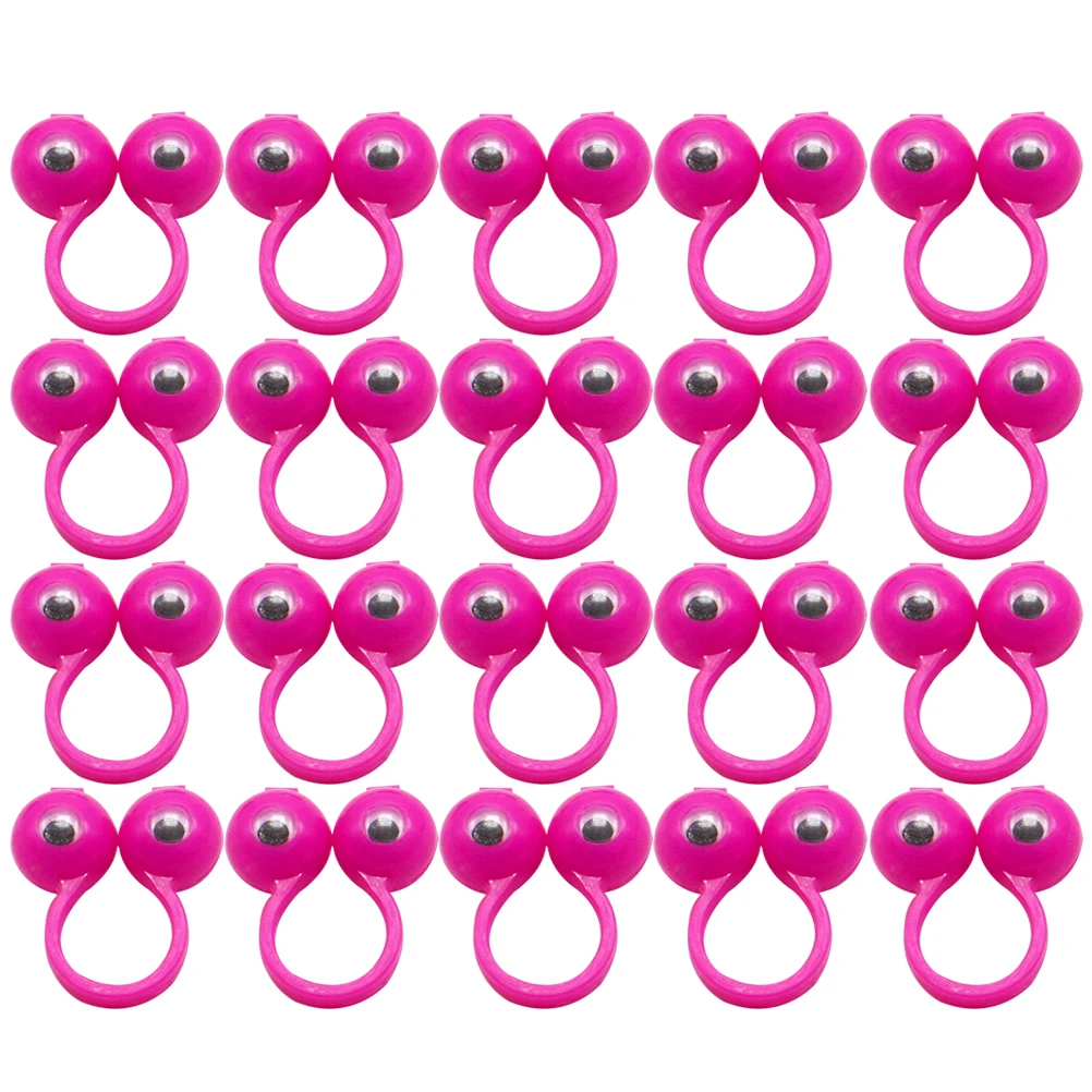 

50 PCS Big Eyes Ring Finger Game Puppets Kid's Toy Intelligent Toys Educational
