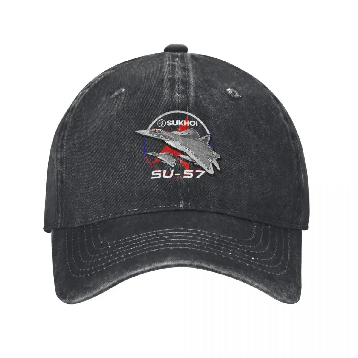 Sukhoi SU-57 Russian fighterjet Baseball Cap Vintage birthday Hat Baseball Cap Visor Luxury Woman Men's