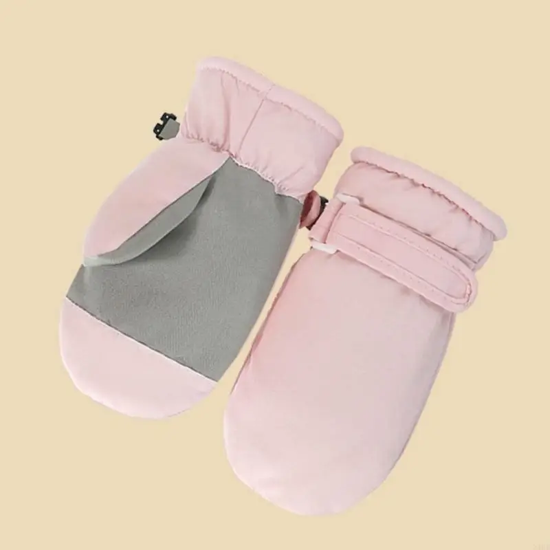

Winter Snow Mittens for Children Kid Waterproof Gloves Anti-skid Thermal Gloves