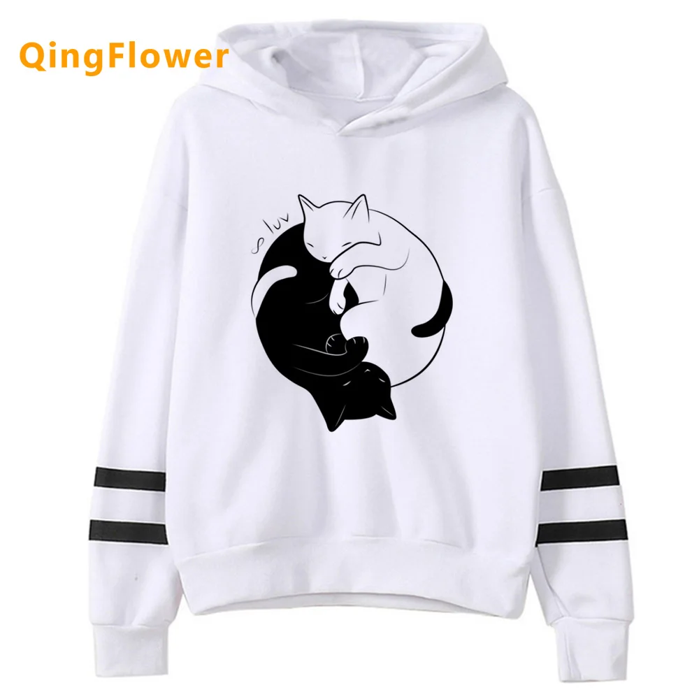 Buddhism hoodies women 90s Winter  anime Korean style sweater Hooded Shirt women Korean style sweater